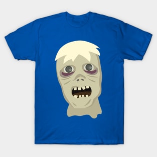 Halloween Spooky zombie Face T-Shirt